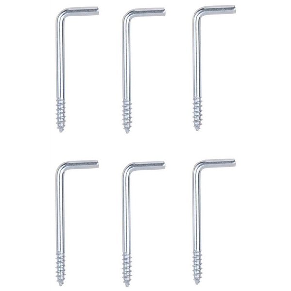 Prosource Square Screw Hook 1-7/8In Zp LR-398-PS